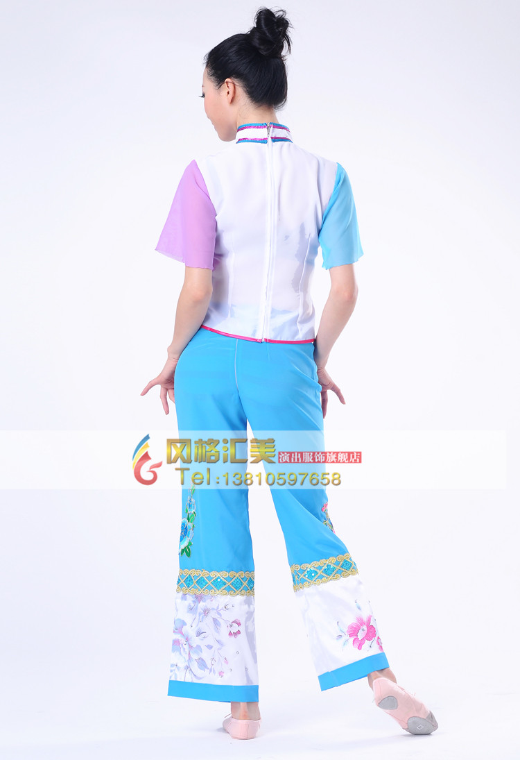 秧歌舞台服装古典舞蹈服