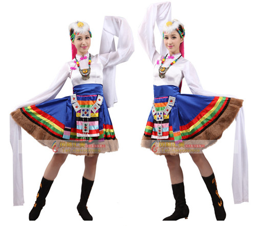藏族舞蹈服装、藏族演出服装、藏族服装