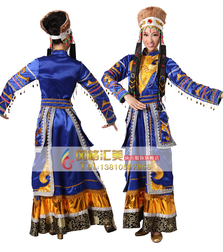 蒙古舞蹈服装,蒙古舞服装