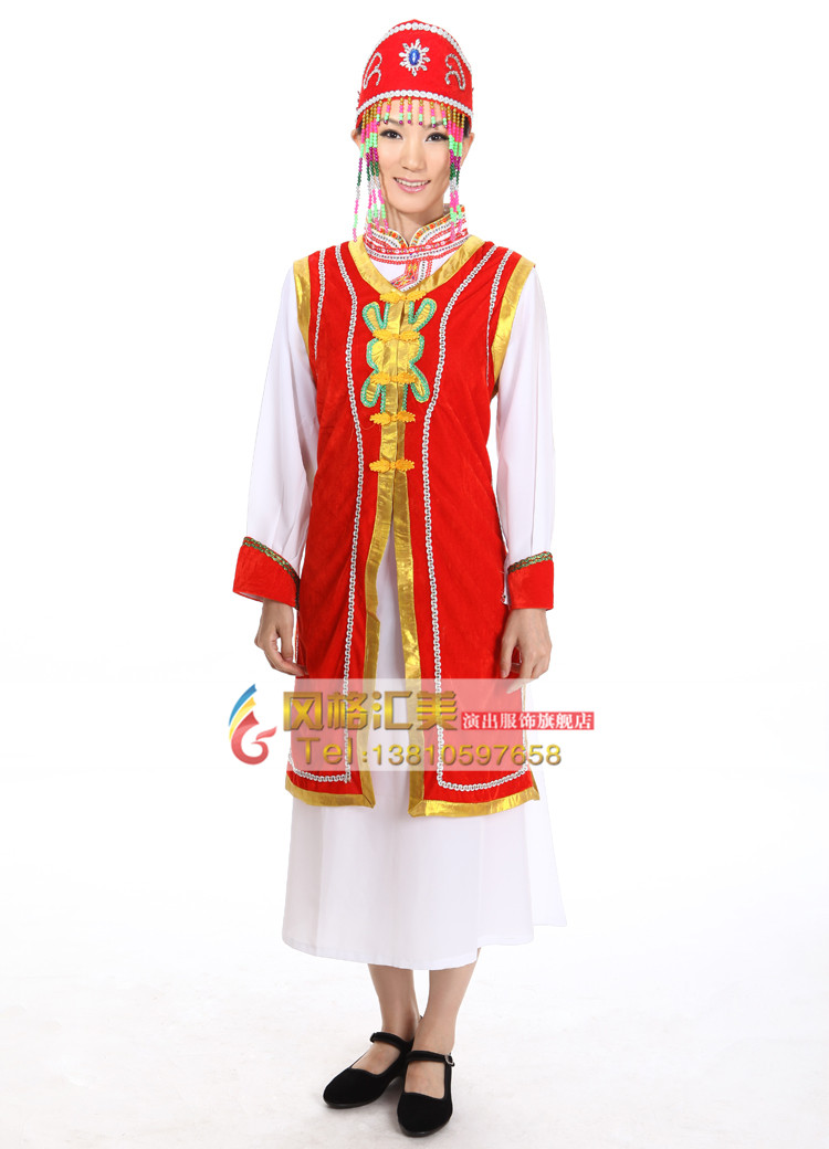 蒙古舞蹈服装,蒙古演出服