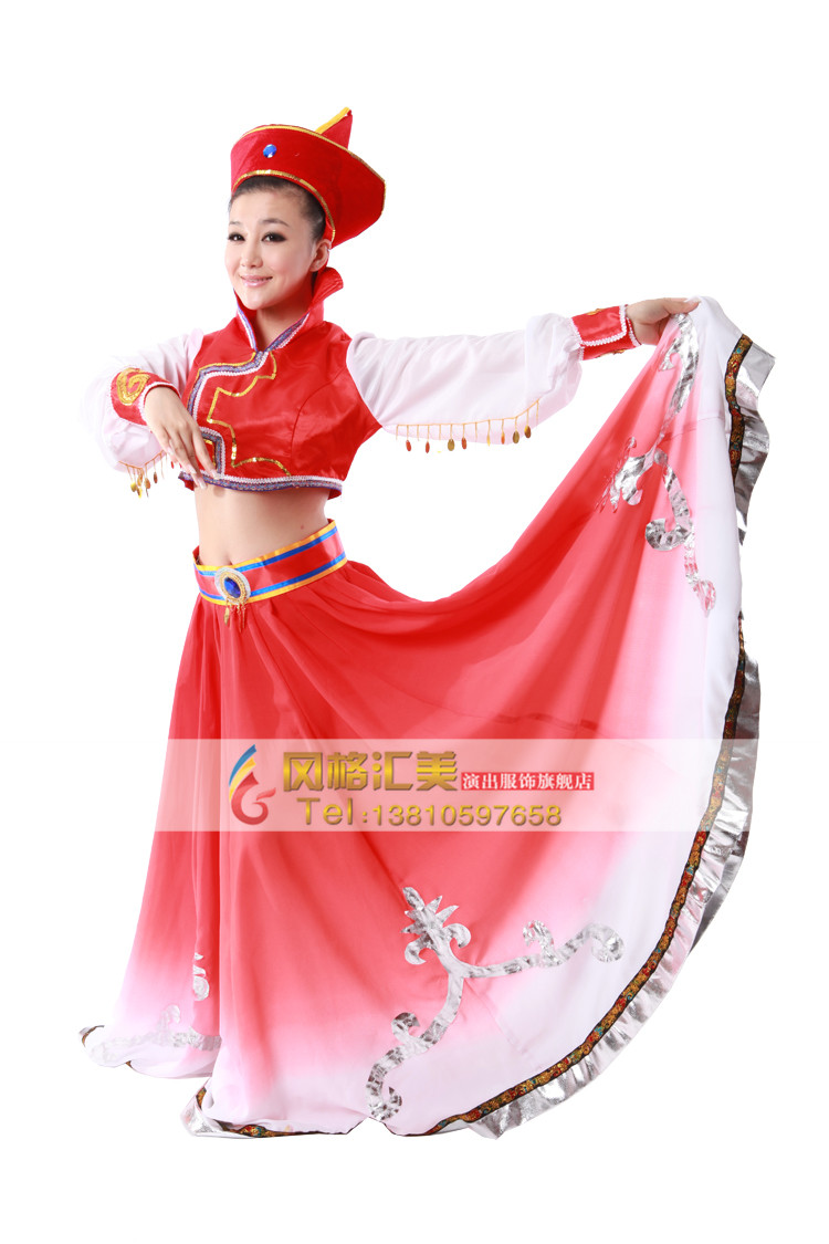 北京蒙古舞蹈服装,蒙古舞蹈服装定制
