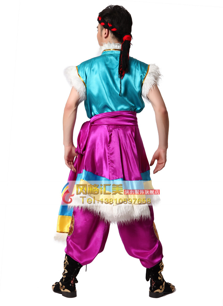 蒙古舞蹈服装