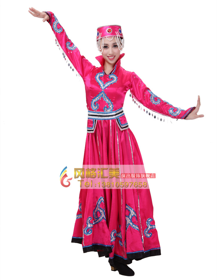 蒙古舞蹈服装