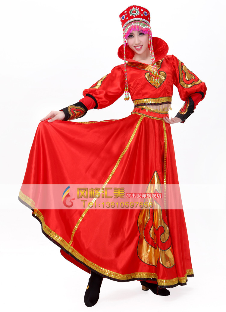 蒙古舞蹈服装.北京蒙古舞服装工厂