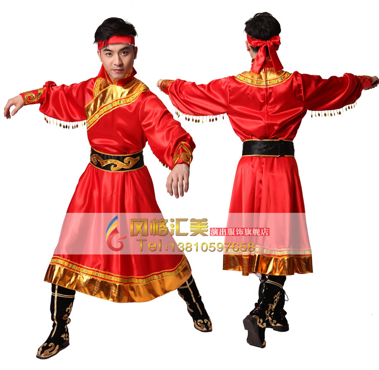 蒙古舞蹈服装,民族舞蹈服装厂
