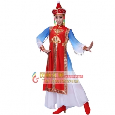 蒙古族舞蹈服有哪些特点