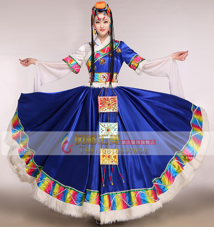 藏族舞蹈服装设计