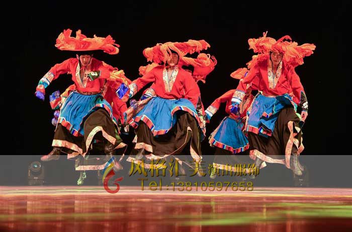 藏族舞蹈服装