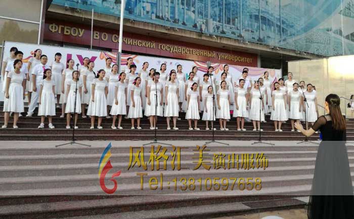 学生合唱服装搭配