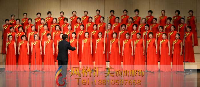 合唱服装设计