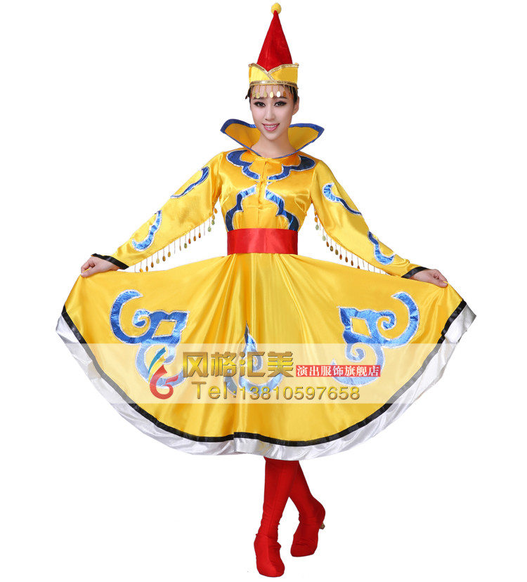 蒙古族演出服装