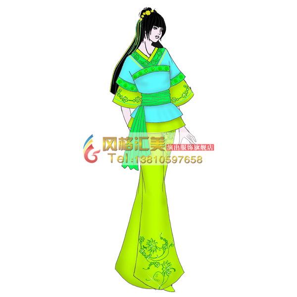 舞台演出服装定制