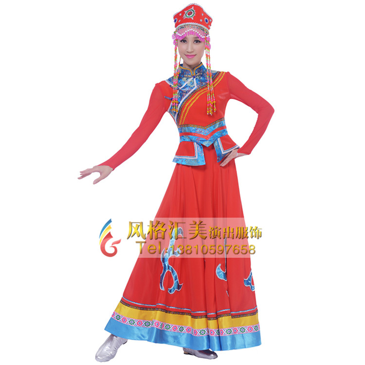 你不知道的2017新款蒙古舞蹈服装