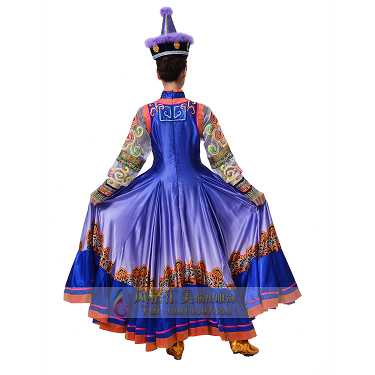 蒙古舞蹈演出服装