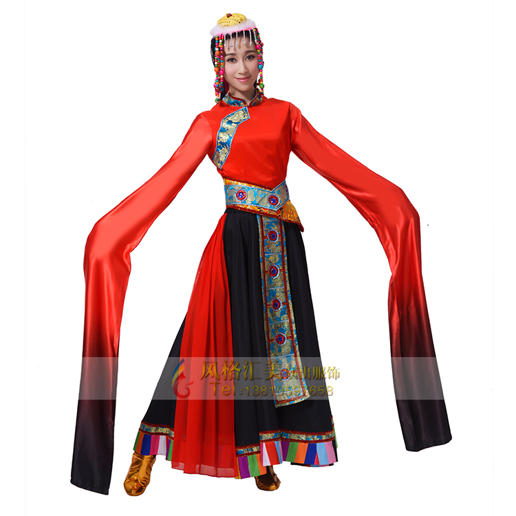 藏族演出服装