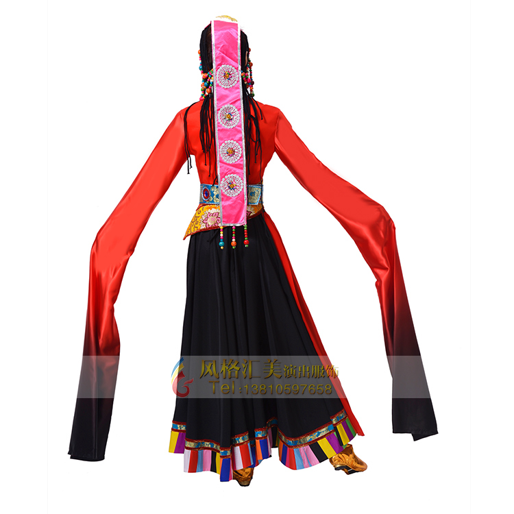 藏族表演服装