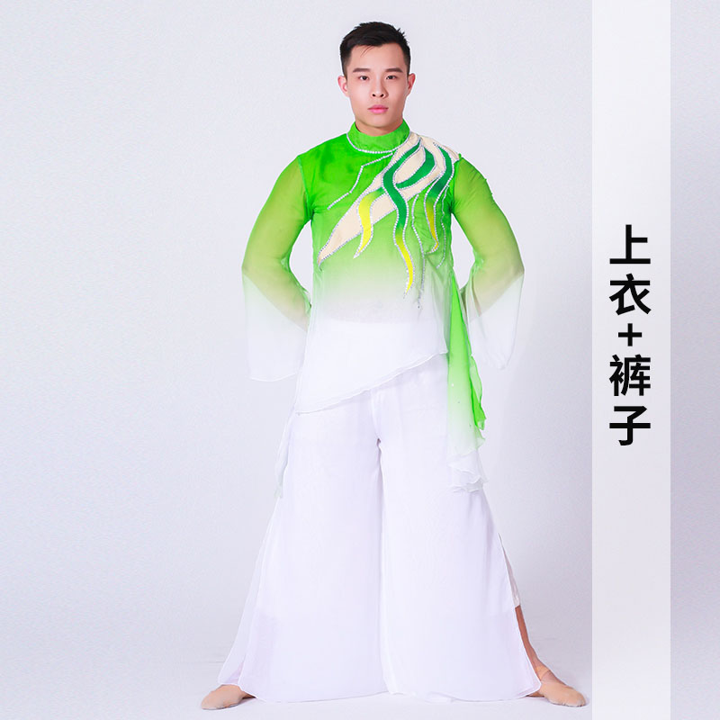 古典舞蹈演出服装舞台大型艺术演出服装定制