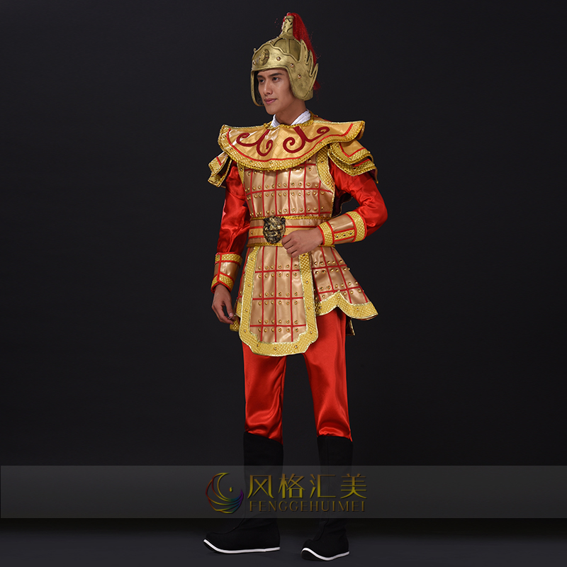 古典舞台演出服装盔甲大型古典舞台演出服装定制款式服装定制