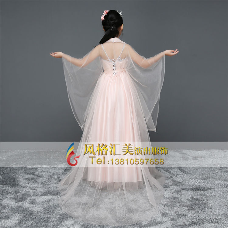 儿童婚纱_儿童婚纱礼服公主裙