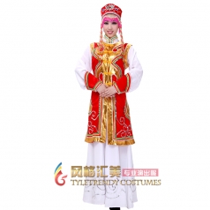 售红色民族服装 蒙古舞蹈演出服装售2014新款蒙古服装定制
