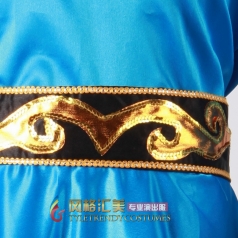 风格汇美 男士蒙古民族服装 舞台表演服 少数民族演出舞蹈服 定制