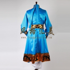风格汇美 男士蒙古民族服装 舞台表演服 少数民族演出舞蹈服 定制