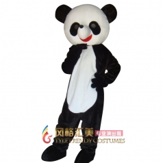 风格汇美定制 国宝熊猫演出服 舞台表演服装 卡通动漫人偶个性服