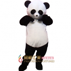 风格汇美定制 国宝熊猫演出服 舞台表演服装 卡通动漫人偶个性服