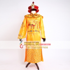 古代清朝皇帝服装