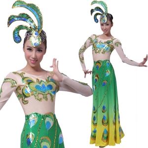 风格汇美女士傣族服装民族服装 舞台演出服装傣族舞蹈服装
