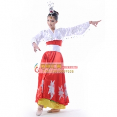 风格汇美女士民族舞台演出服装 朝鲜舞蹈服装 民族服装可订制