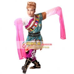 男士藏族舞蹈服装 民族舞蹈服装