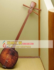 日本进口 三味线 传统的新木材 冲绳琉球弹拨乐器弦乐器_风格汇美演出服饰