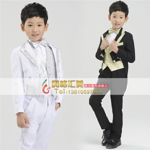 小学生合唱服装 黑色小学生合唱服装定制专家_风格汇美演出服饰