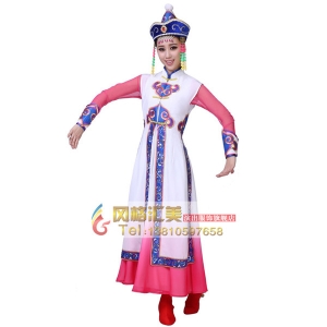 北京蒙古舞蹈服装专业定制_风格汇美演出服饰
