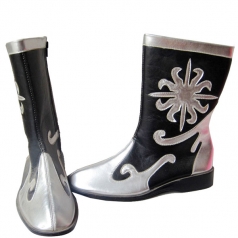 风格汇美 民族舞蹈靴子蒙古靴新疆舞蹈鞋藏族靴手工靴男高筒马靴