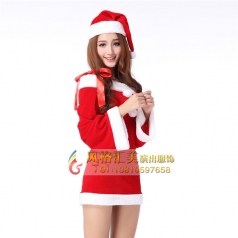 圣诞节服装女,圣诞服装成人批发_风格汇美演出服饰