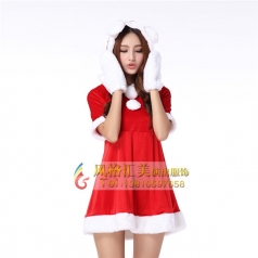 圣诞装演出服 万圣节演出服装圣诞节服装女_风格汇美演出服饰