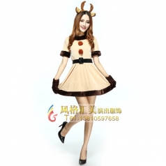 圣诞节服装,圣诞节服装公主批发_风格汇美演出服饰