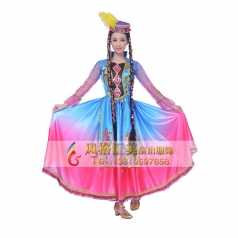 新疆舞服装 维吾尔舞蹈服装定做专家_风格汇美演出服饰