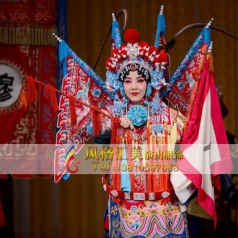 戏剧戏服穆桂英挂帅戏曲服饰舞台服装女表演服_风格汇美