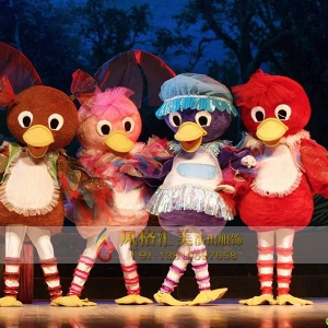 幼儿园丑小鸭舞台剧服装童话剧服装_风格汇美演出服饰