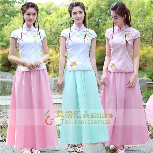 民国古装五四青年女装民国学生古代演出服装