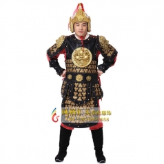 新款古装将军铠甲古代道具盔甲定制 将军铠甲厂家