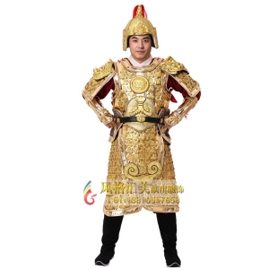 新款将军铠甲服装古装盔甲定做盔甲道具设计