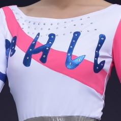 新款拉拉队体操服装比赛服团体运动会啦啦操演出服健美操服装定制