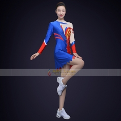 新款艺术体操服装表演服比赛考级练功裙子长袖艺考舞台演出服定制