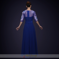 舞台合唱演出服装女款中式风格合唱舞台演出服装定制！