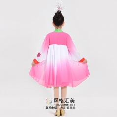 朝鲜族舞蹈演出服装儿童舞台演出服装女款民族舞蹈表演服装定制！