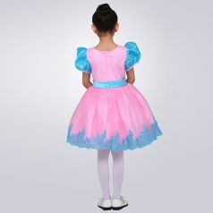 校园合唱演出服装女童蓬蓬舞台演出服装儿童合唱服装定制！